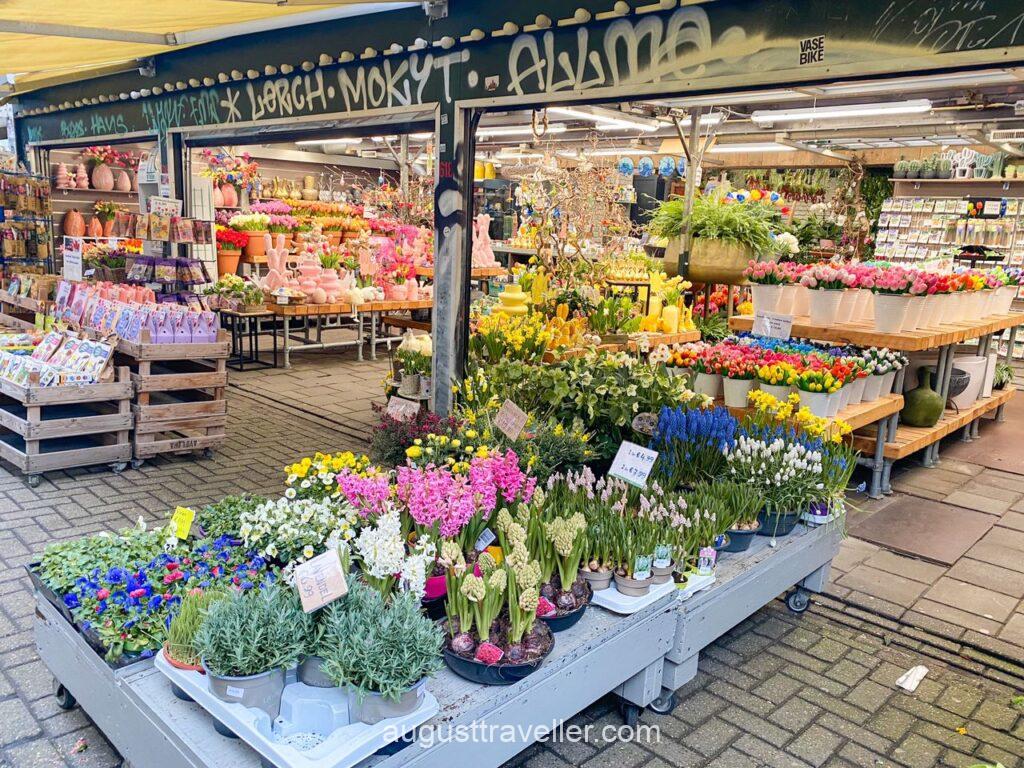 阿姆斯特丹水上花市Bloemenmarkt